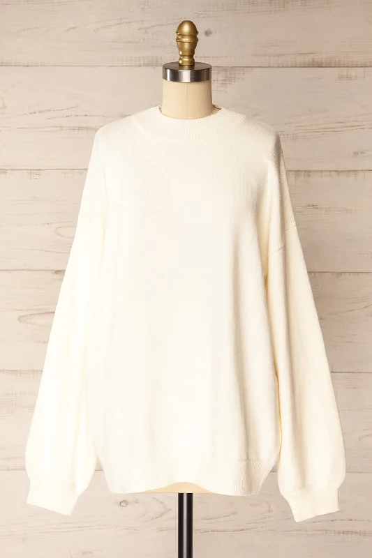 Heswall Ivory | Oversized Sweater